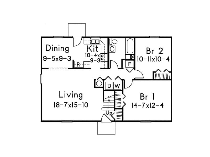 Floor Plan First Story
