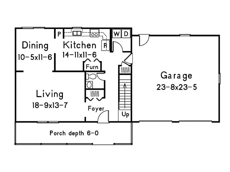 Floor Plan First Story