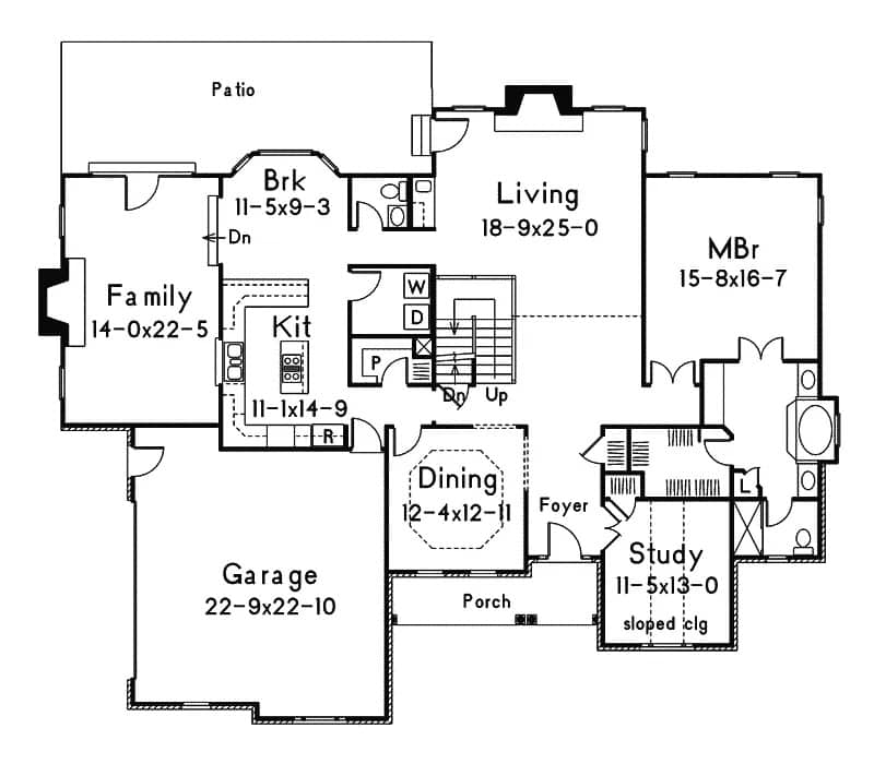 Floor Plan First Story