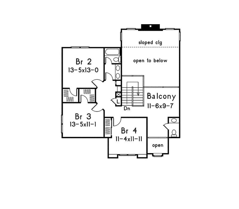 Floor Plan Second Story