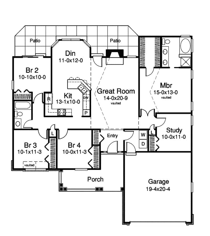 Floor Plan First Story