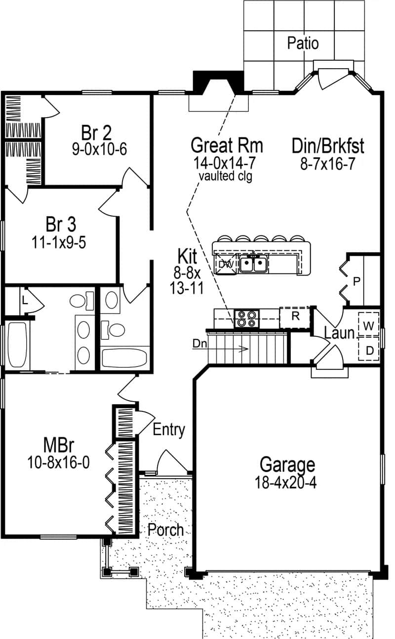 Floor Plan First Story