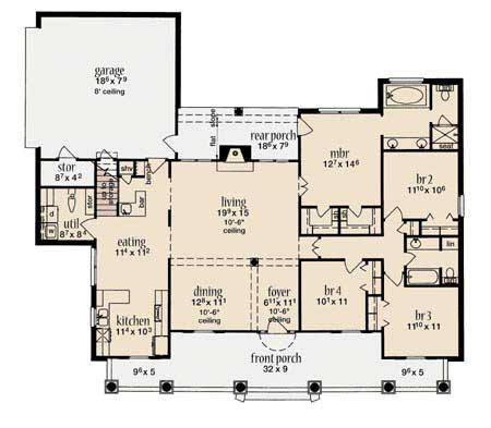Floor Plan First Story