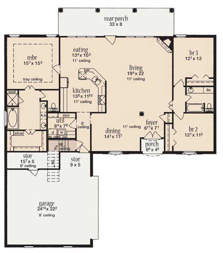 Floor Plan First Story