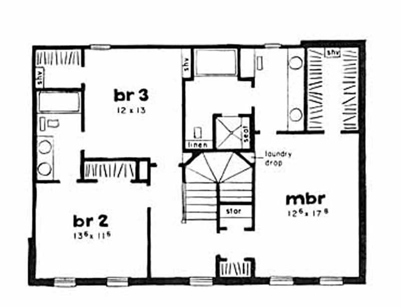 Upper Level Floor Plan