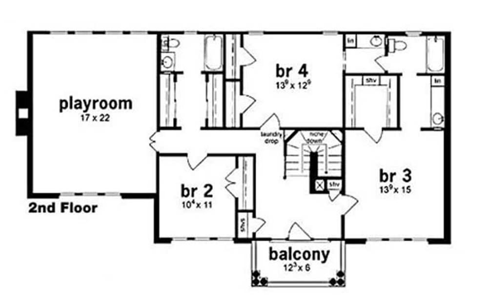 Floor Plan Upper Level