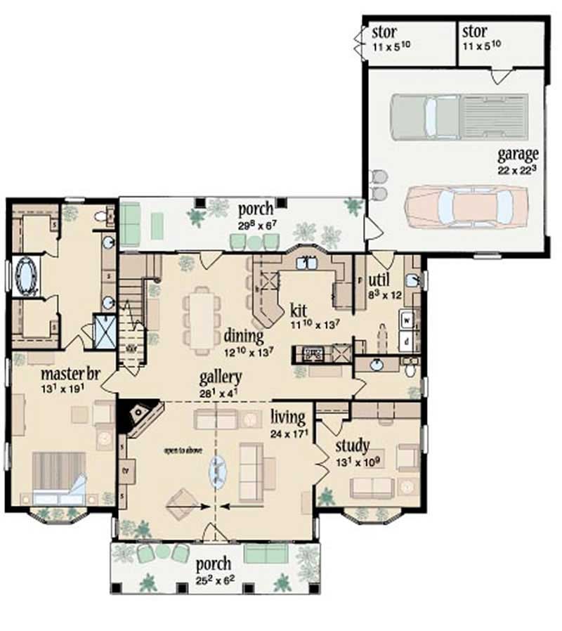 Floor Plan First Story