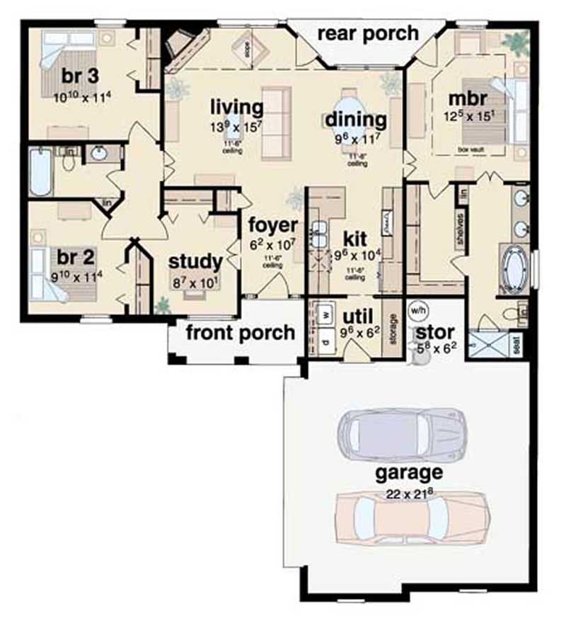 Floor Plan First Story