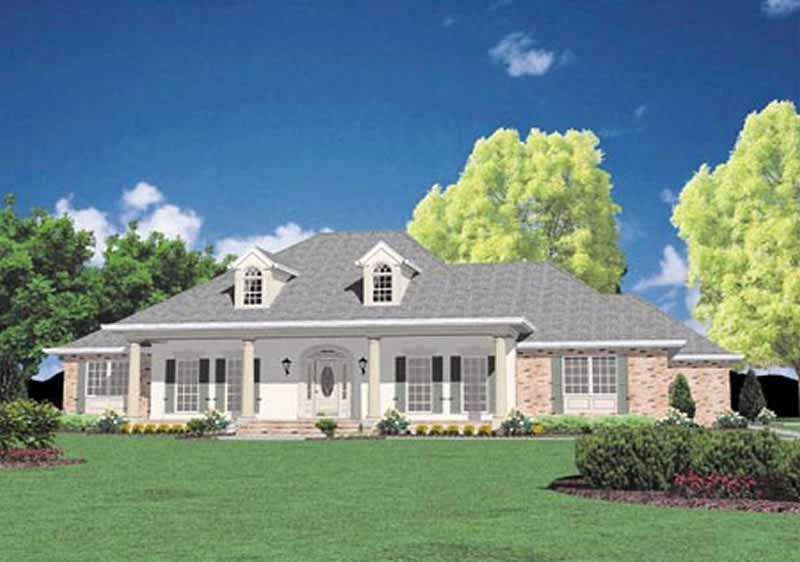 3-Bedroom, 2981 Sq Ft European House Plan - 139-1096 - Front Exterior