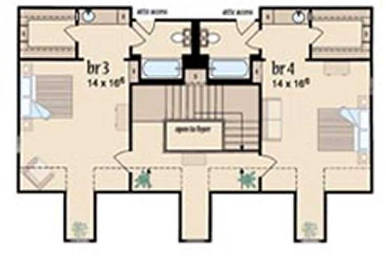 Upper Level Floor Plan