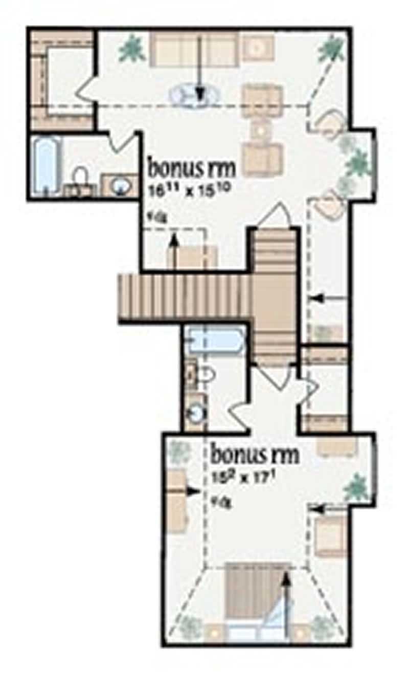 Upper Level Floor Plan