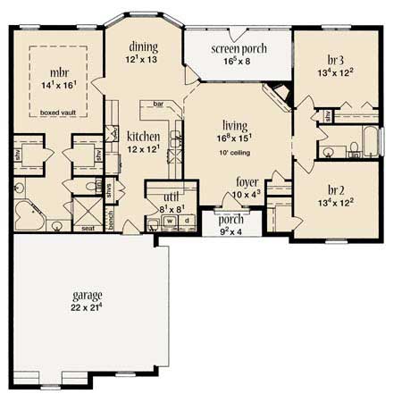 Floor Plan First Story