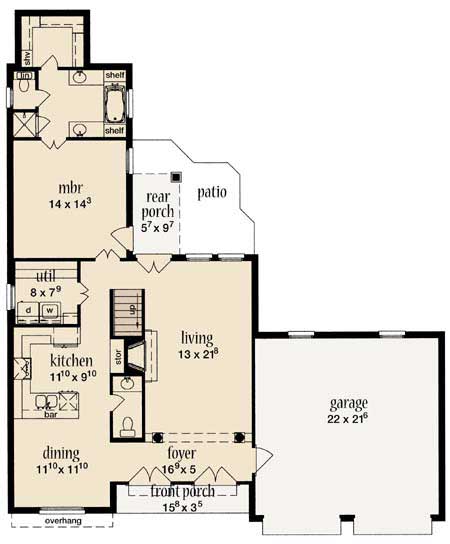 Floor Plan First Story
