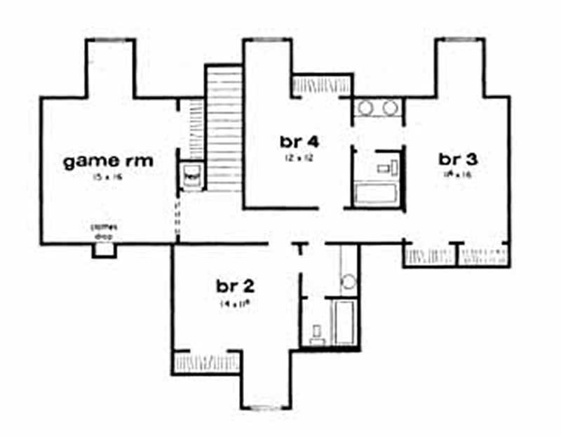 Upper Level Floor Plan