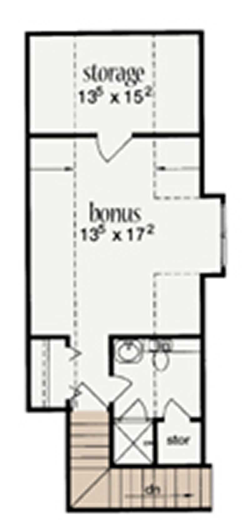 Floor Plan Bonus Room