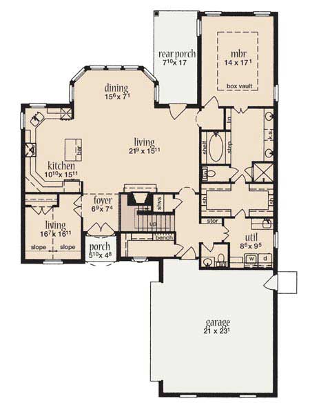 Floor Plan First Story