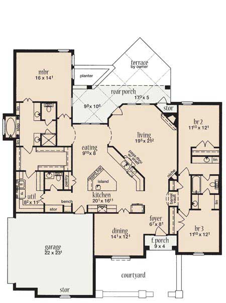 Floor Plan First Story