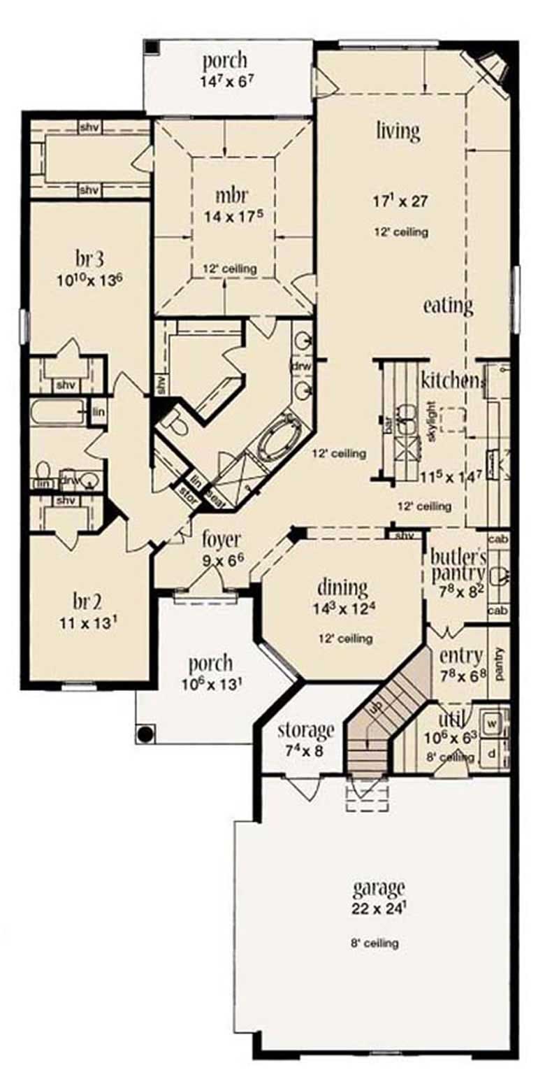MAIN LEVEL FLOOR PLAN