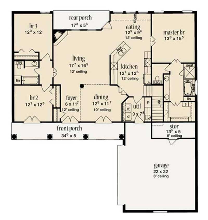MAIN LEVEL FLOOR PLAN