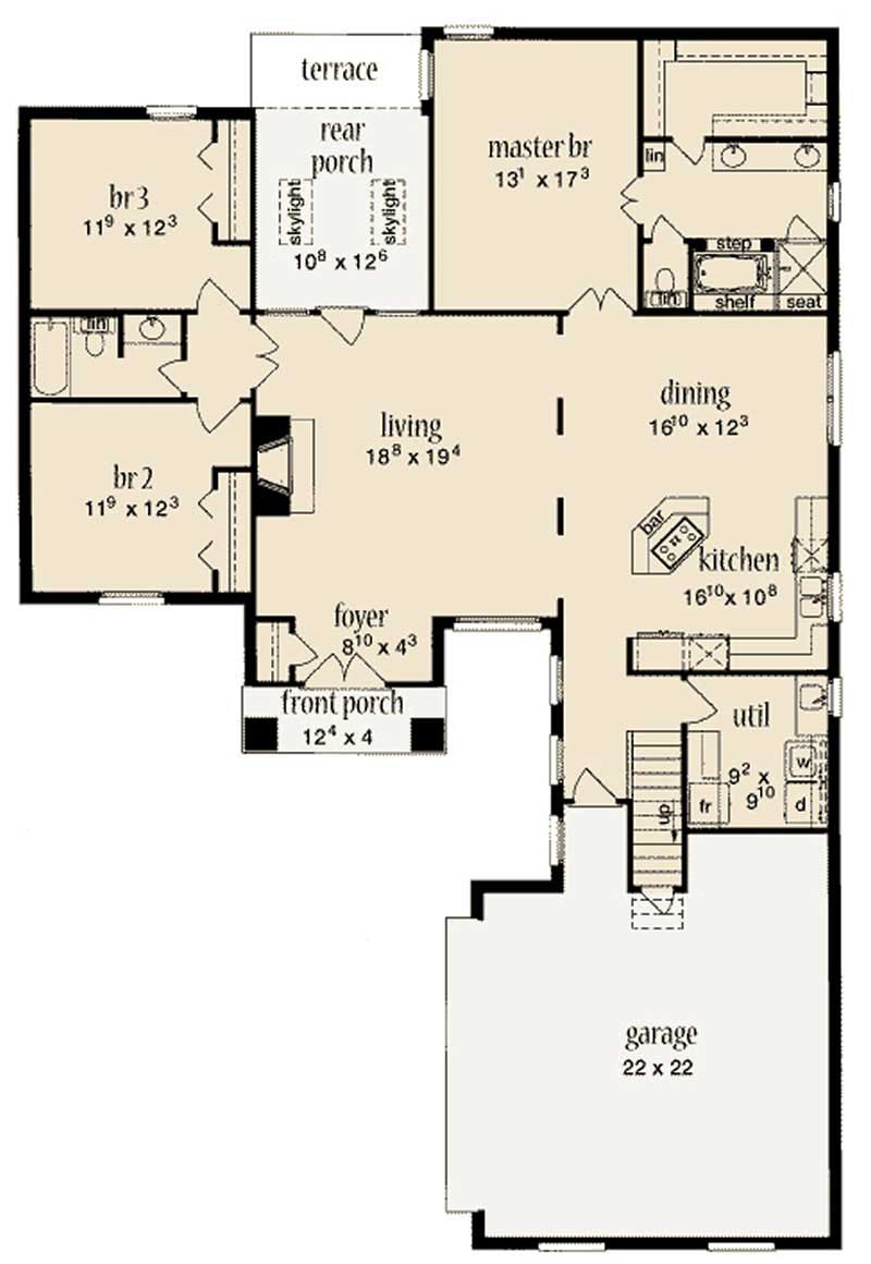 MAIN LEVEL FLOOR PLAN
