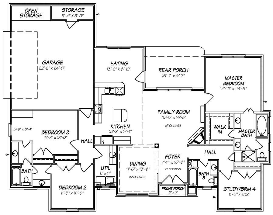 Floor Plan First Story
