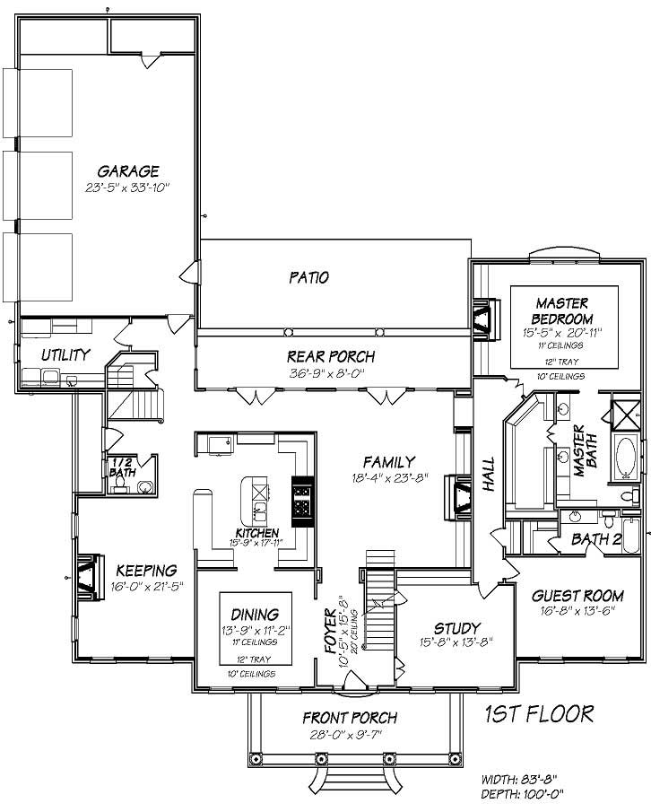 Floor Plan First Story