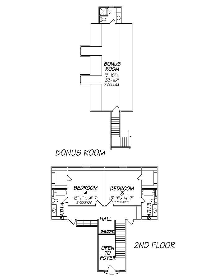 Floor Plan Second Story