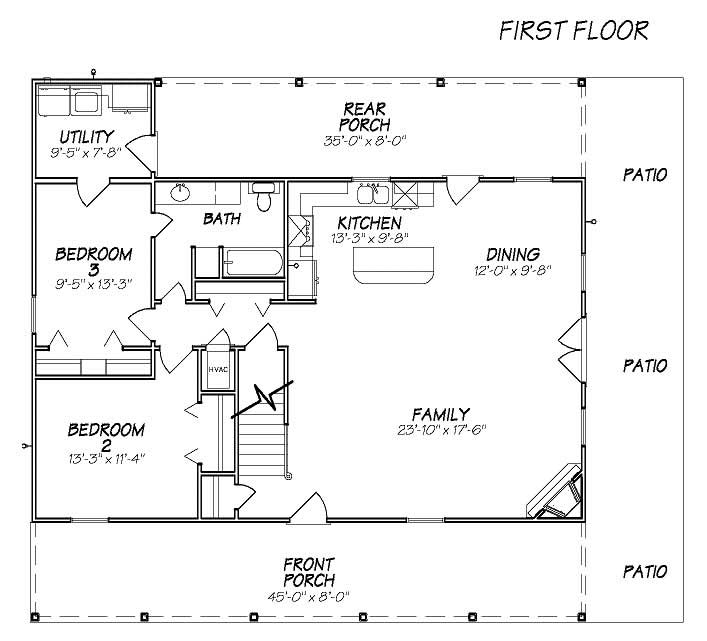 Floor Plan First Story