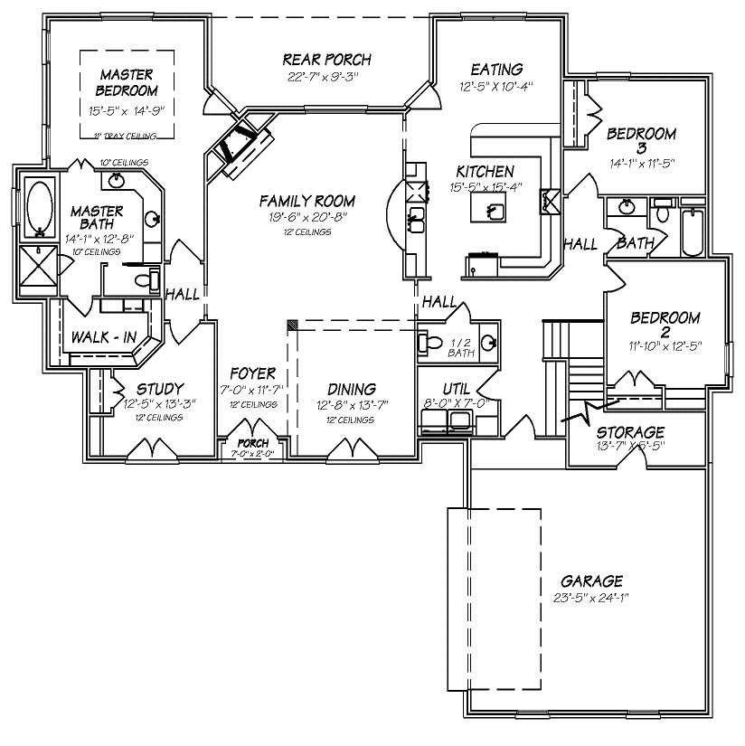 Floor Plan First Story