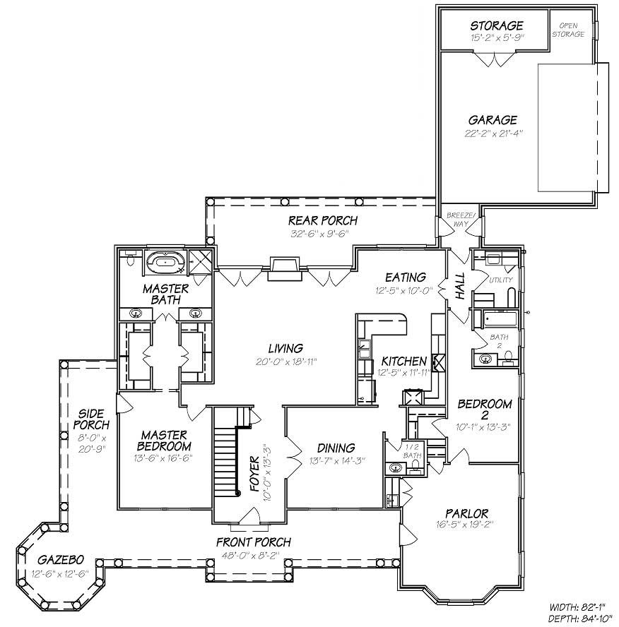 Floor Plan First Story