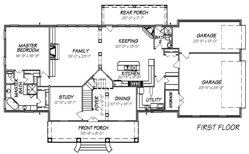 Floor Plan First Story