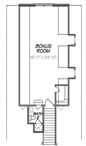 Floor Plan Bonus Room