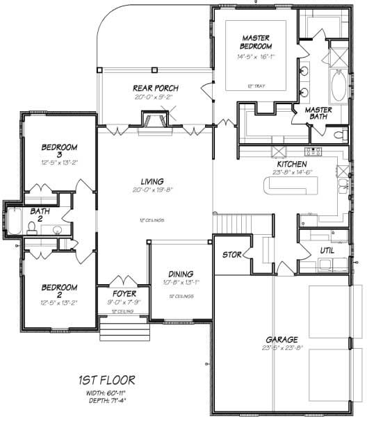 Floor Plan First Story