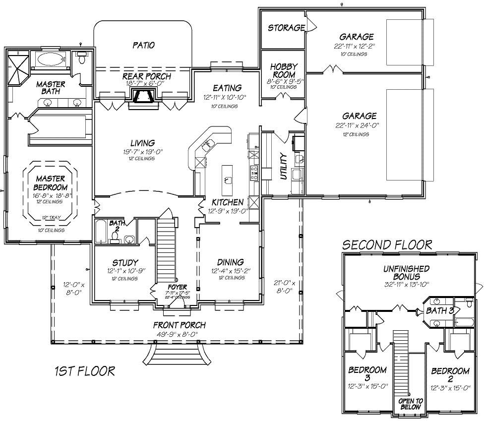 Floor Plan First Story