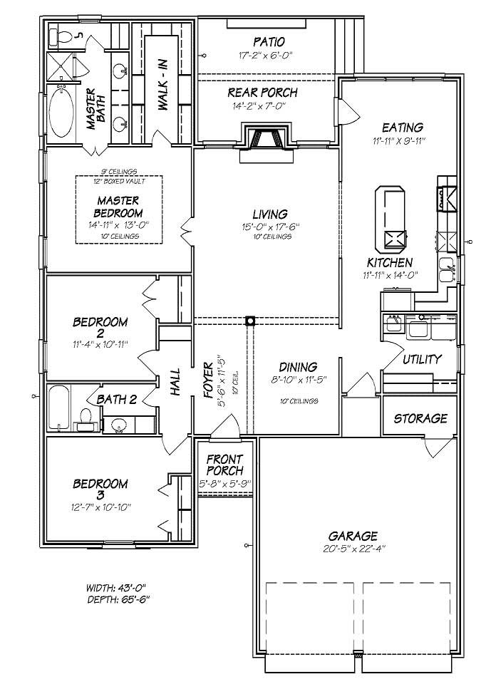 Floor Plan First Story