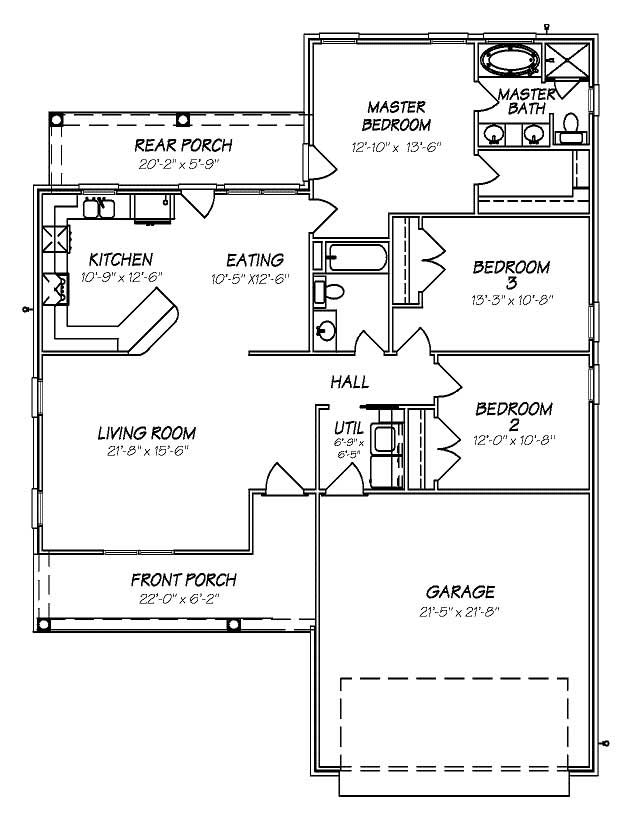 Floor Plan First Story