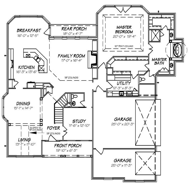 Floor Plan First Story