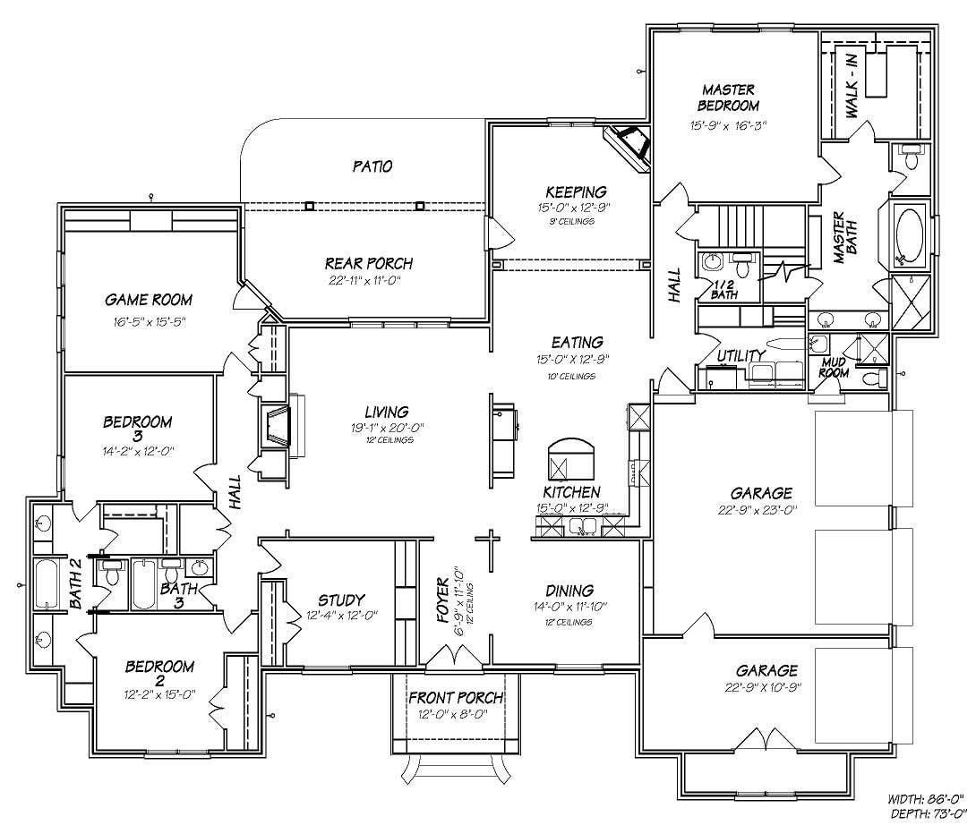 Floor Plan First Story
