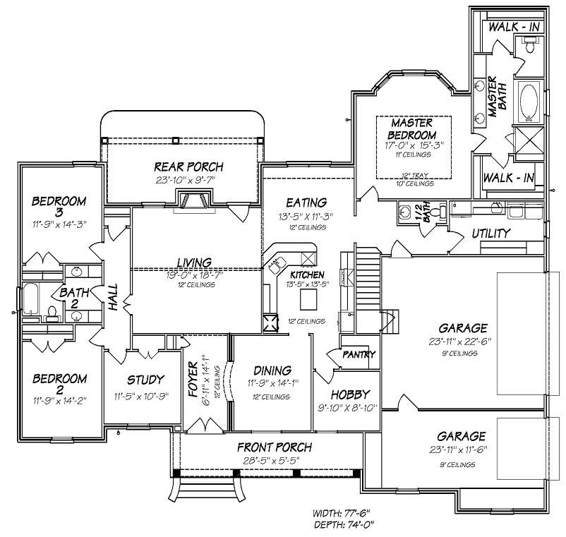 Floor Plan First Story