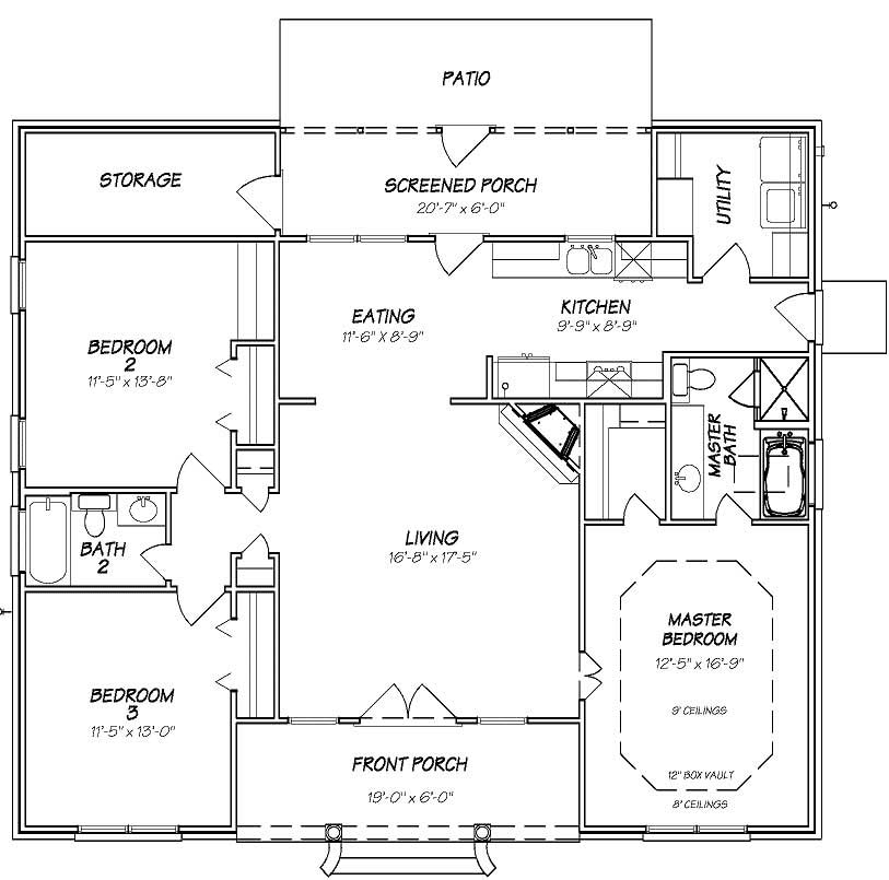 Floor Plan First Story