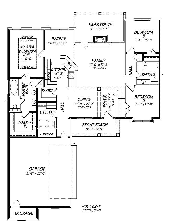 Floor Plan First Story