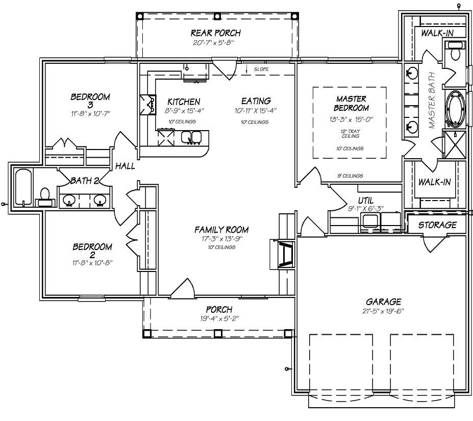 Floor Plan First Story