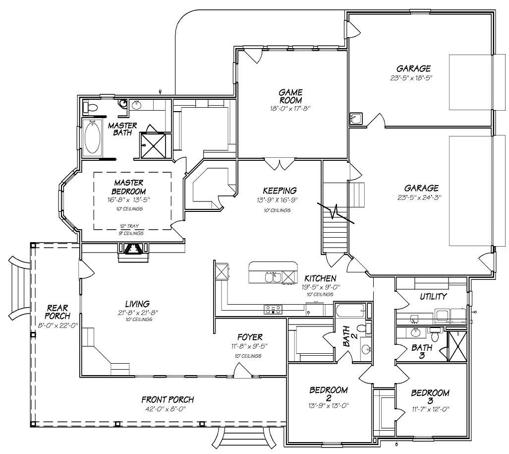 Floor Plan First Story