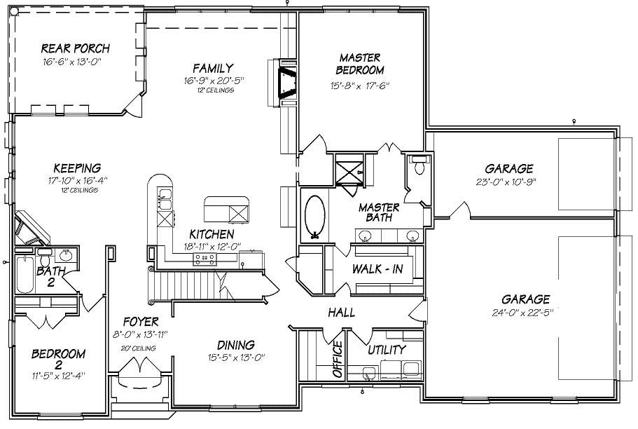 Floor Plan First Story