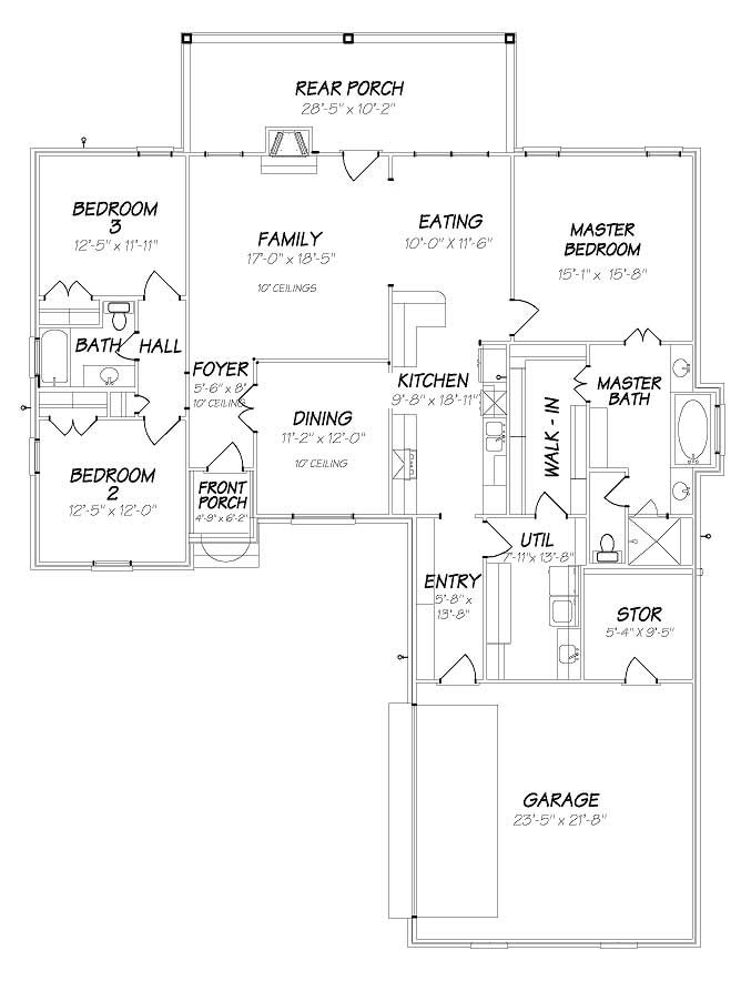 Floor Plan First Story