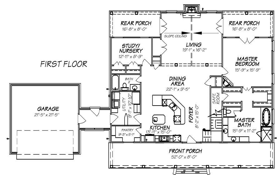 Floor Plan First Story