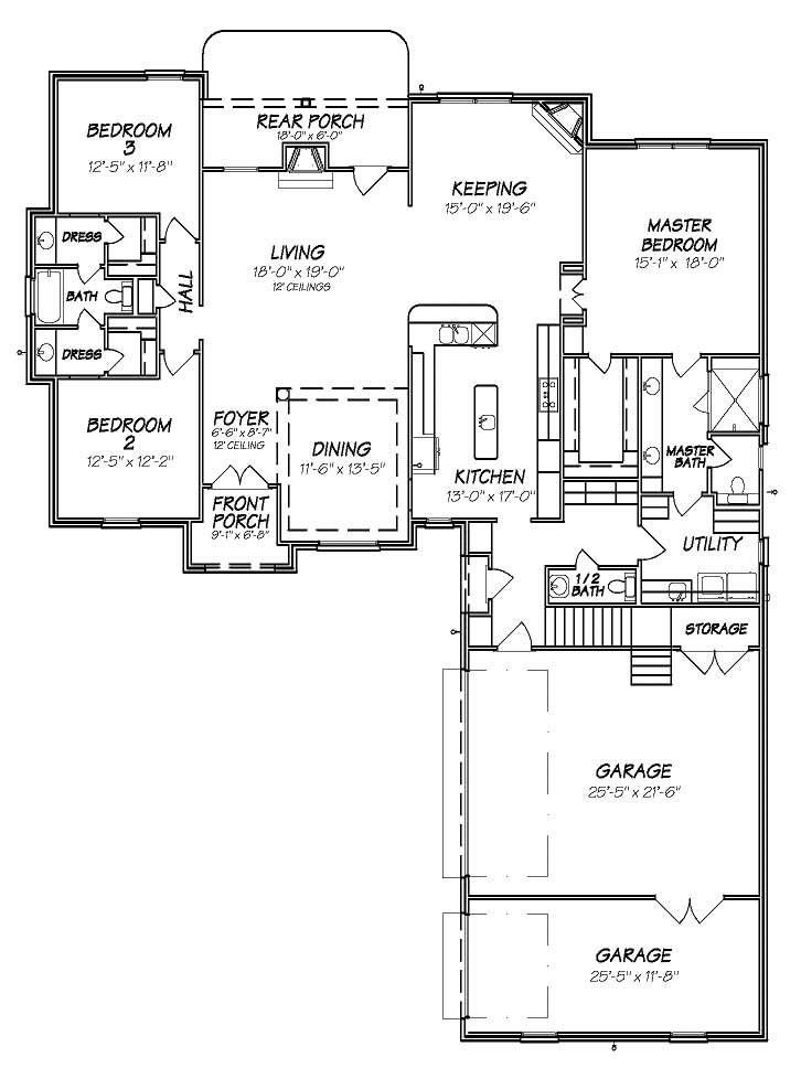 Floor Plan First Story