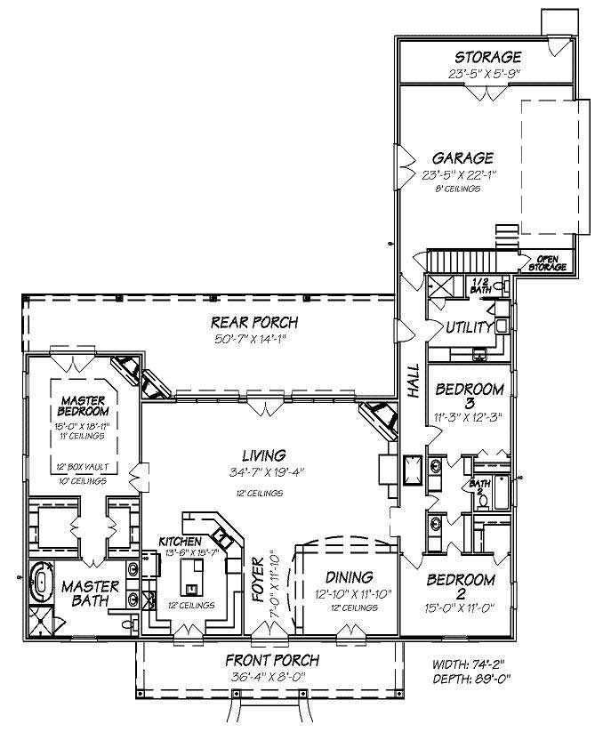 Floor Plan First Story