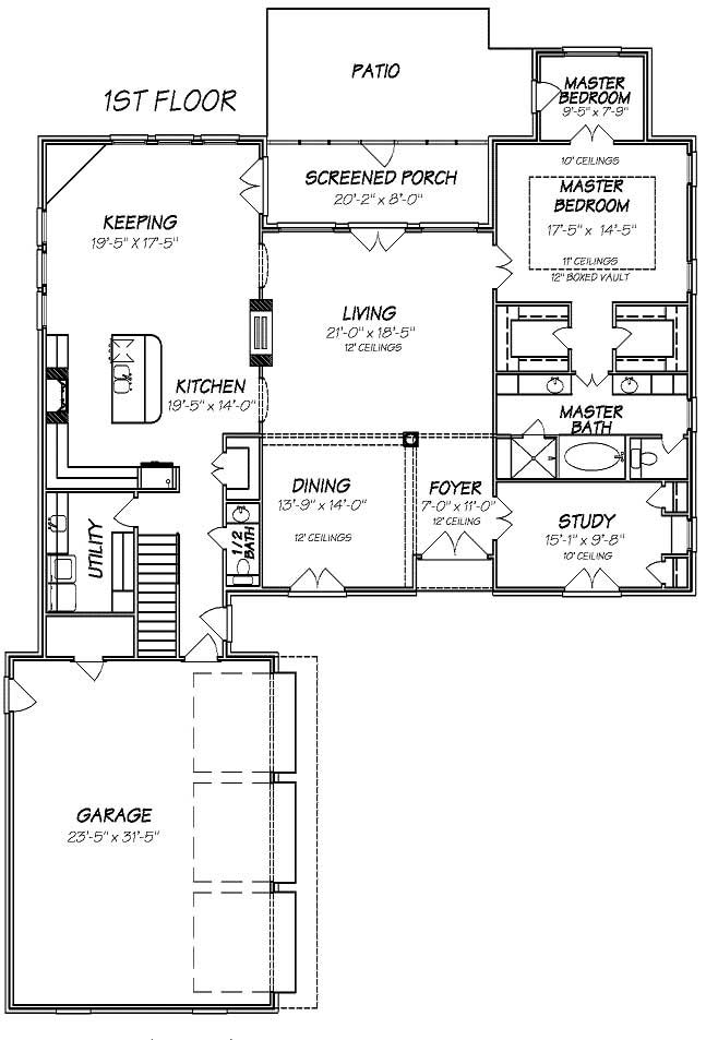 Floor Plan First Story