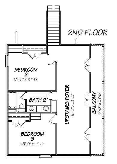 Floor Plan Second Story
